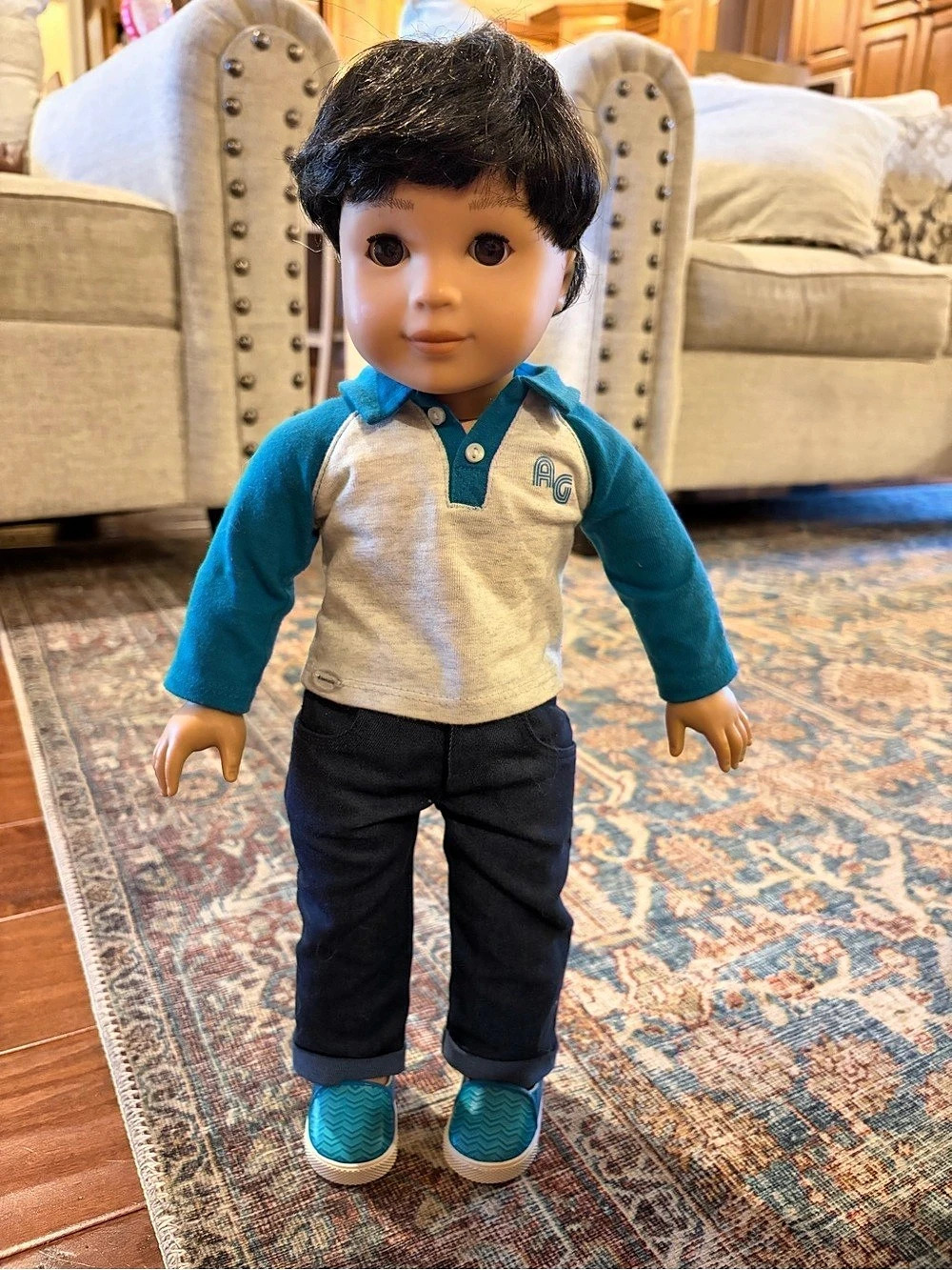 American Girl Truly Me Boy Doll #75